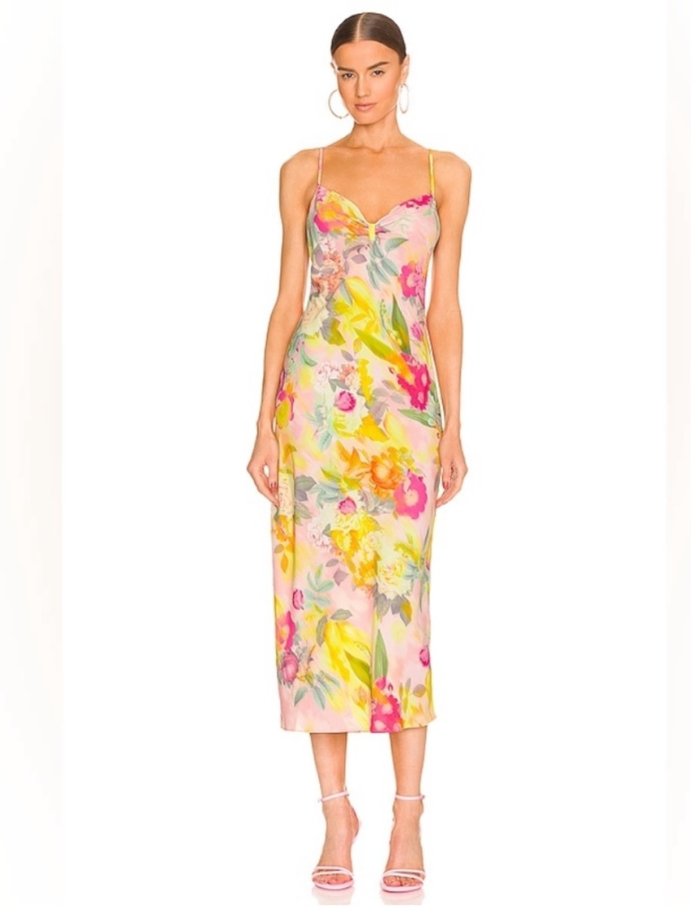 Anthropologie Le Superbe Dresses Le‎ Superbe Bessette Floral Slip Sun Dress
